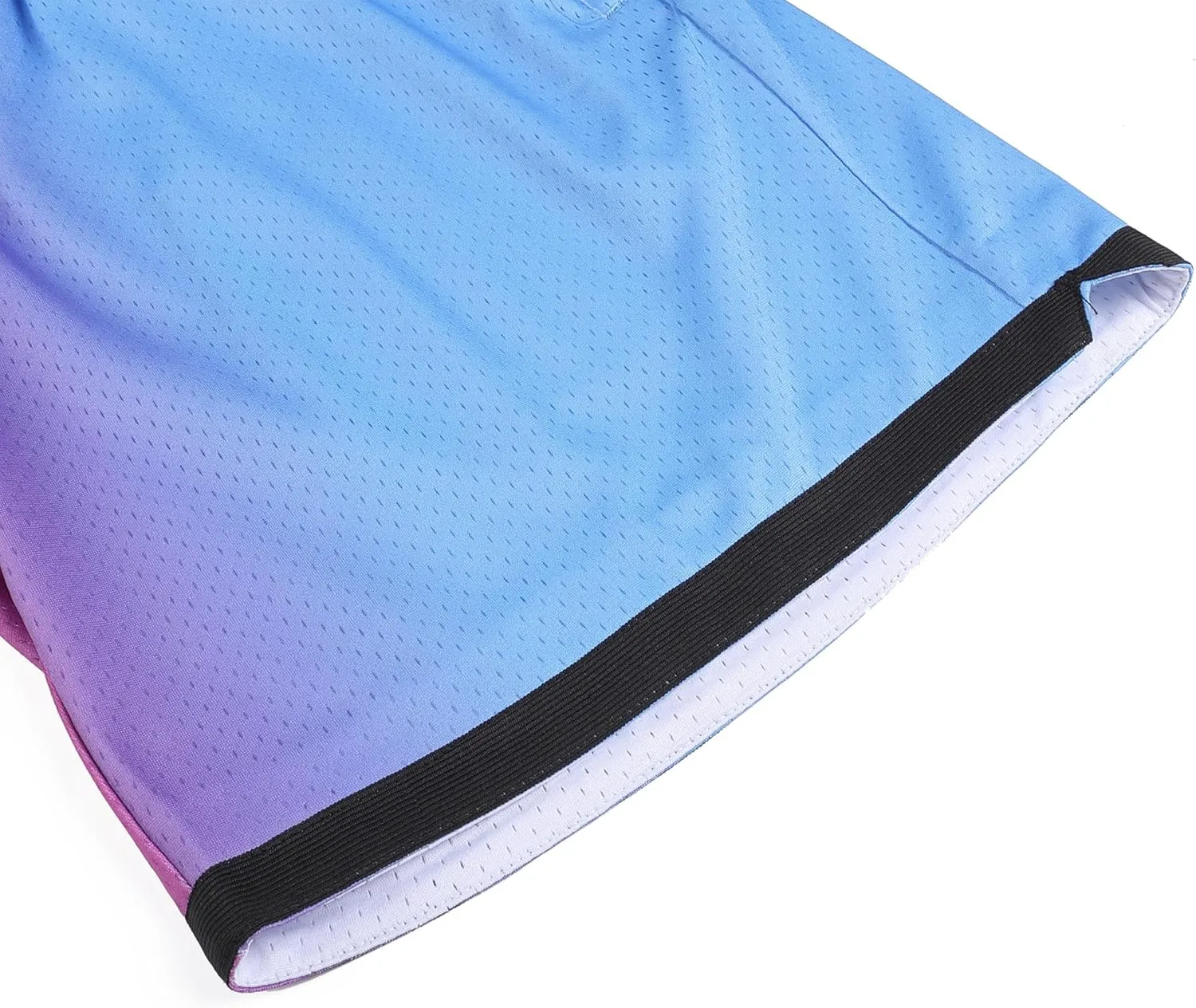 DEHANER Men's Basketball Shorts with Zip Pockets for Workout Gym Sports, Featuring Breathable Mesh Fabric