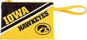 Desert Cactus University of Iowa Wristlet Hawkeyes Vegan Leather (Wristlet)