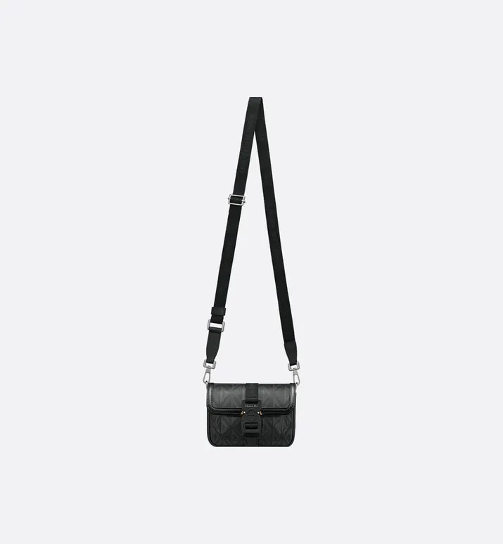 Dior Hit the Road Mini Bag • Black CD Diamond Canvas