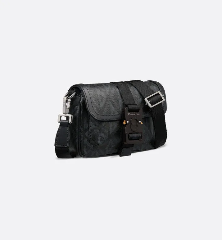 Dior Hit the Road Mini Bag • Black CD Diamond Canvas