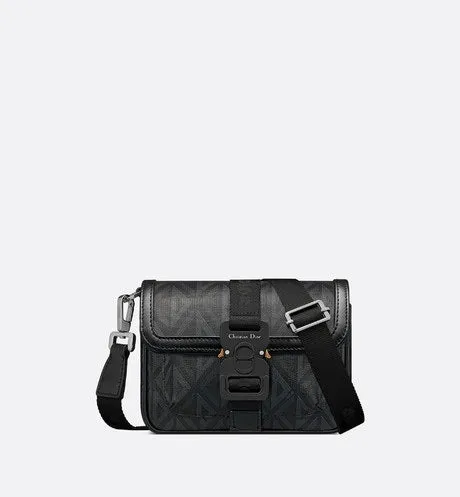 Dior Hit the Road Mini Bag • Black CD Diamond Canvas