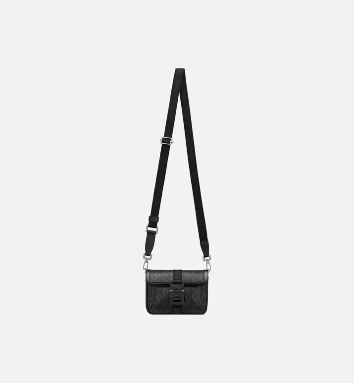 Dior Hit the Road Mini Bag • Black CD Diamond Canvas