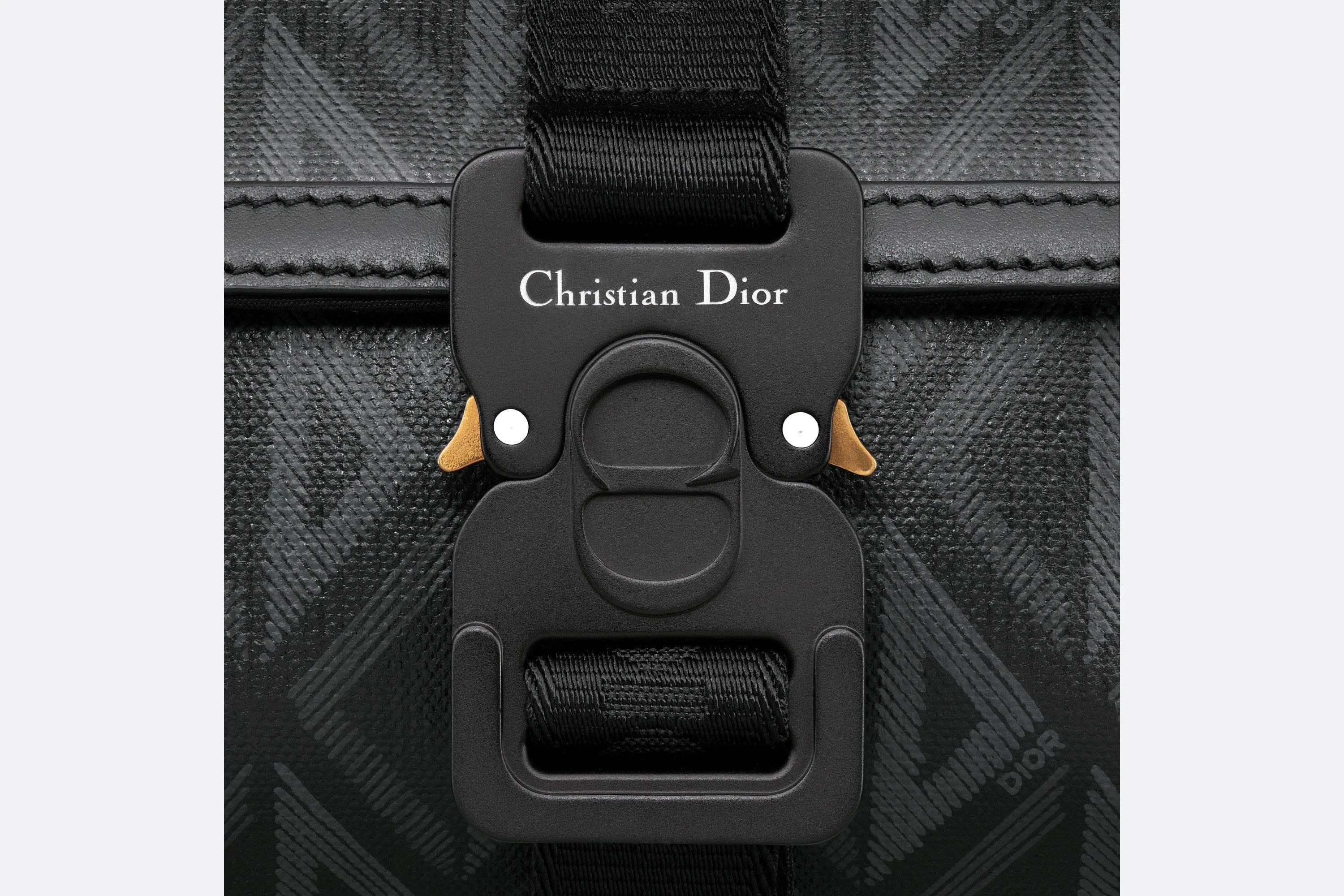 Dior Hit the Road Mini Bag • Black CD Diamond Canvas