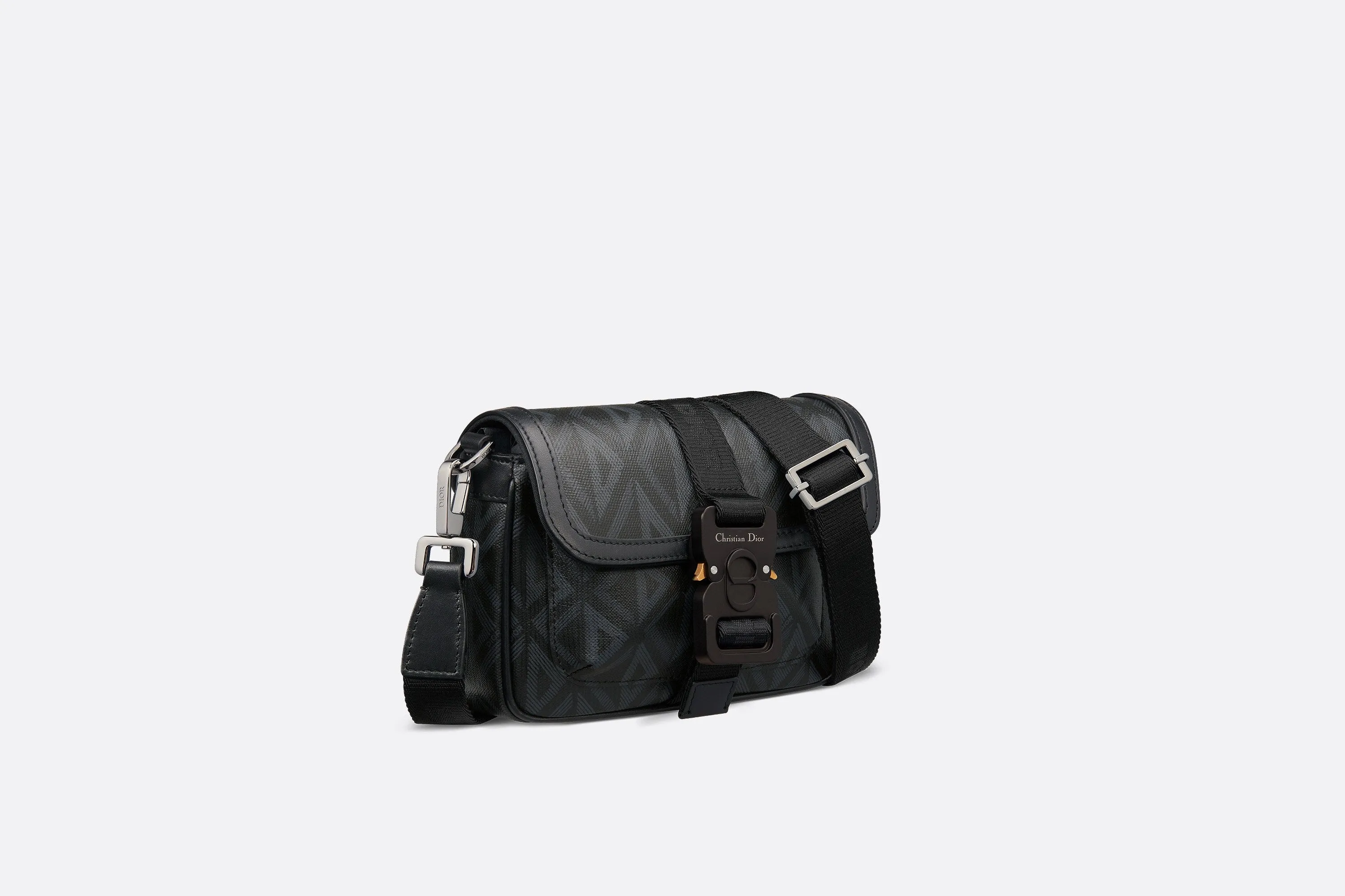 Dior Hit the Road Mini Bag • Black CD Diamond Canvas