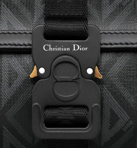 Dior Hit the Road Mini Bag • Black CD Diamond Canvas