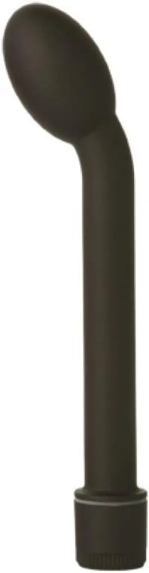 Doc Johnson Mood - Frisky - Curved for Direct G-Spot Stimulation - Curved for Clit Stimulation During Sex - Made of Velvet Touch ABS Plastic - Powerful Multi-Speed Vibrator - Black