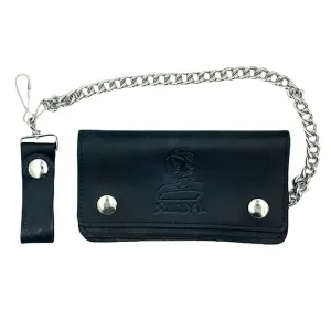 Dogtown Skateboards Suicidal Large Leather Chain Wallet