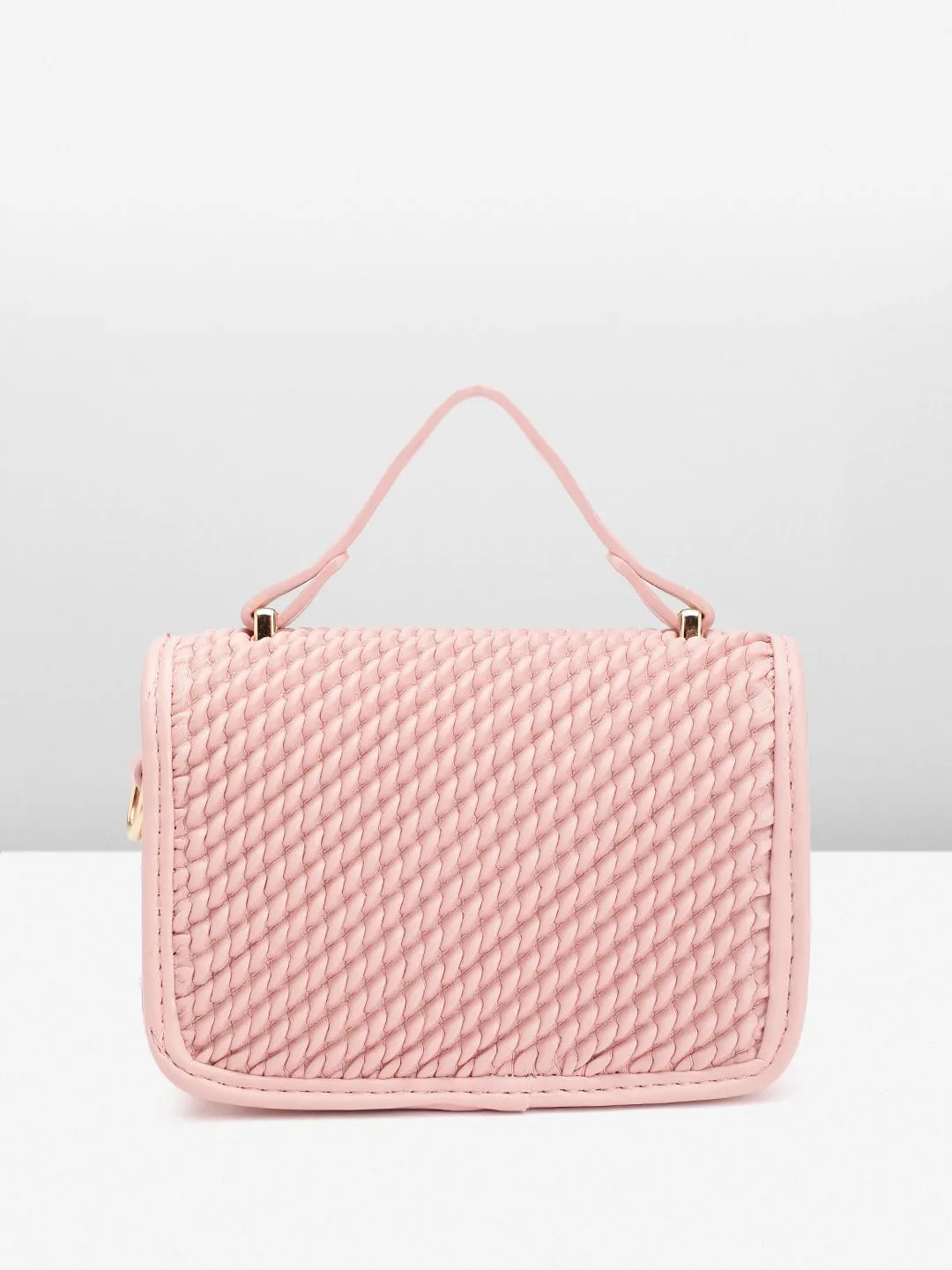 DressBerry Bubble Textured Miniature Satchel