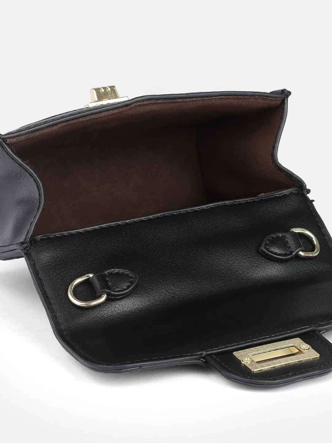 DressBerry Quilted Miniature Satchel