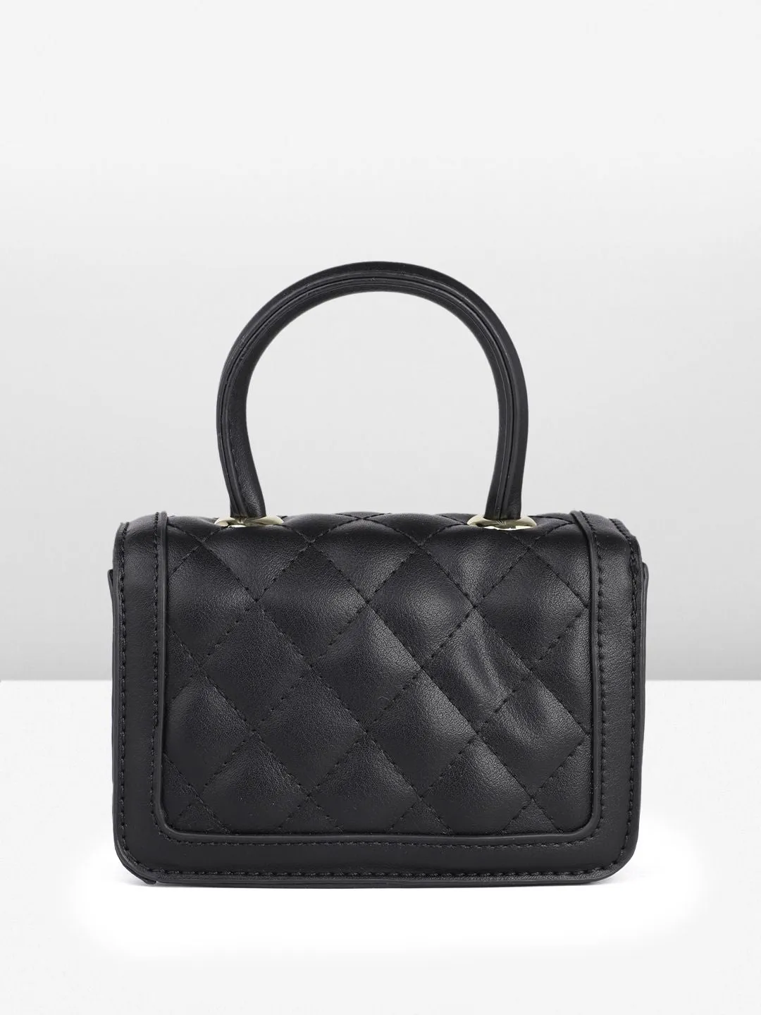 DressBerry Quilted Miniature Satchel