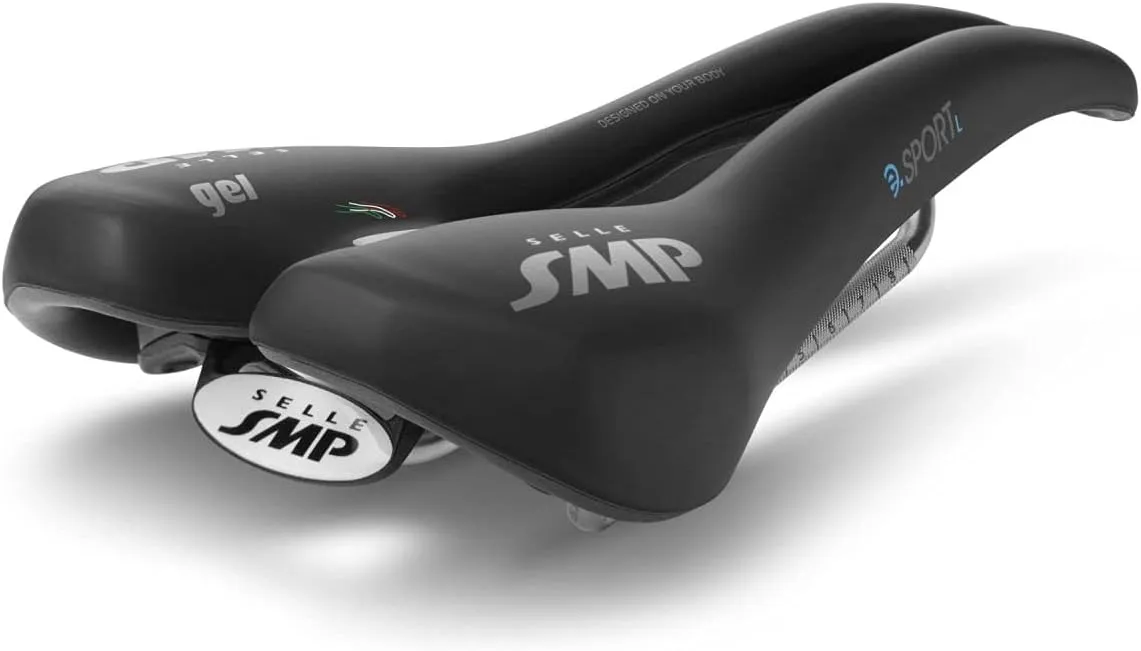 E-Sport Large Gel MATT Black Saddle 2020