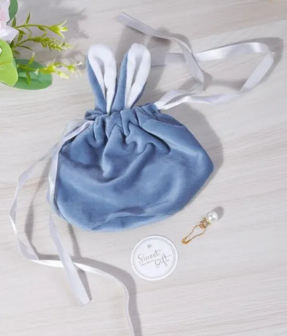 Easter Velvet Gift Bag