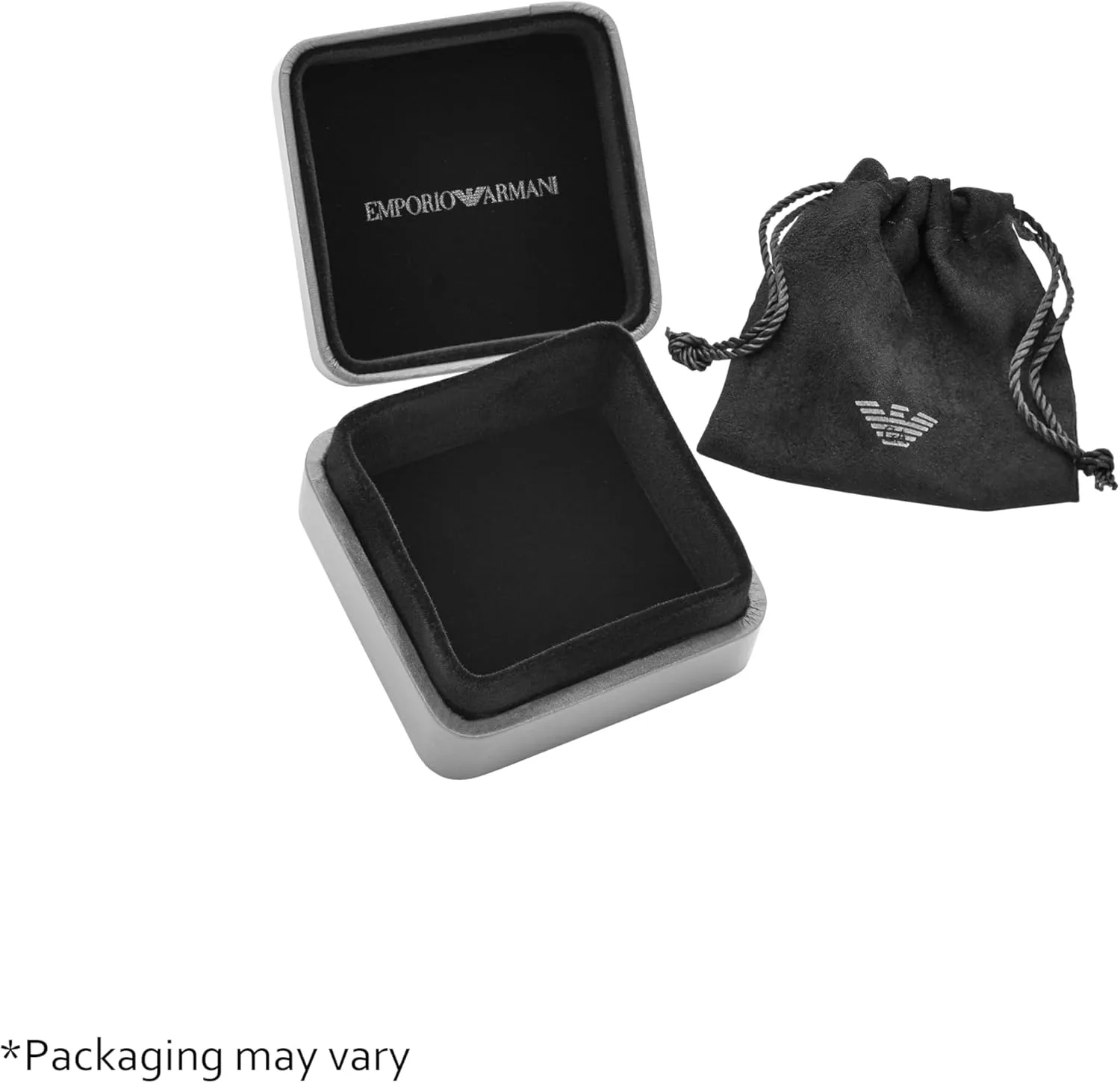 Emporio Armani Stainless Steel Pendant or Chain Necklace for Men