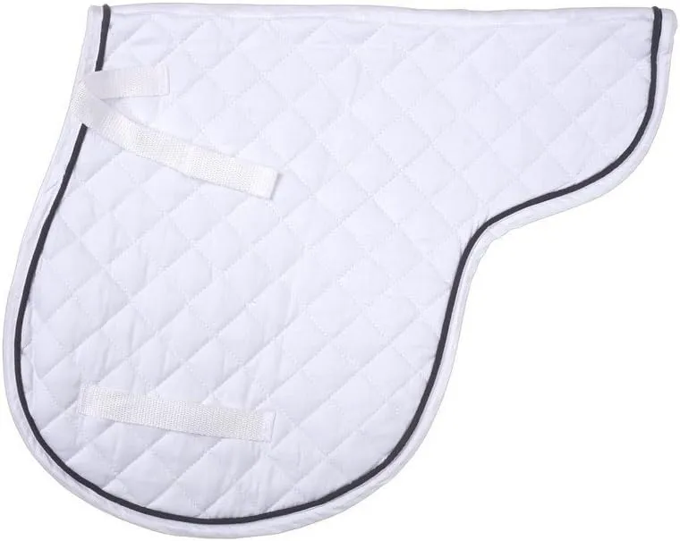 Equitare Mini Quilted Contour Saddle Pad White