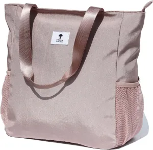 ESVAN Original Floral Water Resistant Large Tote Bag Shoulder Bag for Gym Beach Travel Daily Bags Upgraded