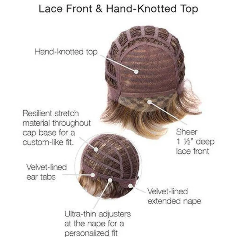 Eva Gabor Epic Hairpiece, Buttered Toast by Hairuwear