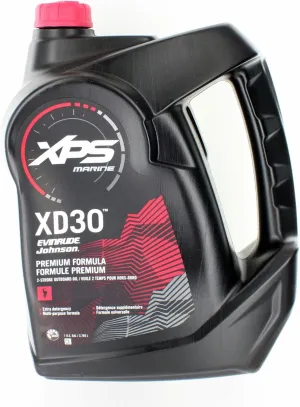 Evinrude/Johnson New OEM XPS Marine XD30 2-Stroke Outboard Oil, 1Gallon, 779725