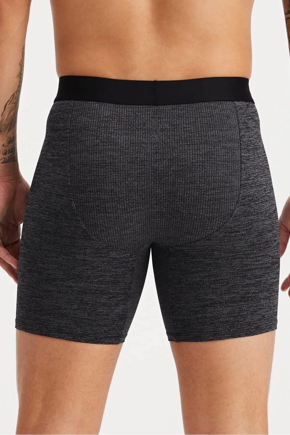 Fabletics Men's The Blueprint Boxer Brief, Comfortable, Soft, Breathable, Sweat Wicking, Anti-Chafe, Micro Mesh Jersey