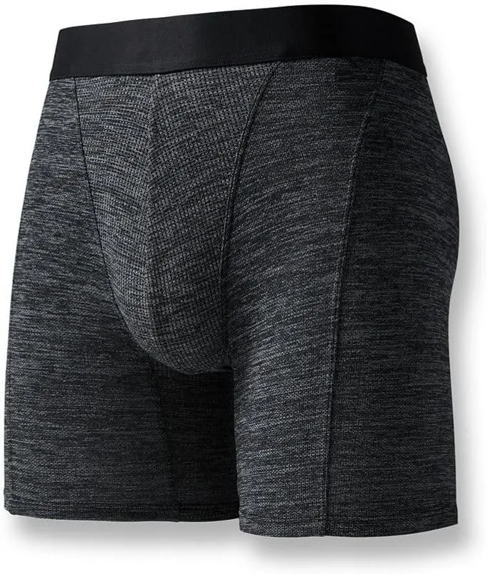 Fabletics Men's The Blueprint Boxer Brief, Comfortable, Soft, Breathable, Sweat Wicking, Anti-Chafe, Micro Mesh Jersey