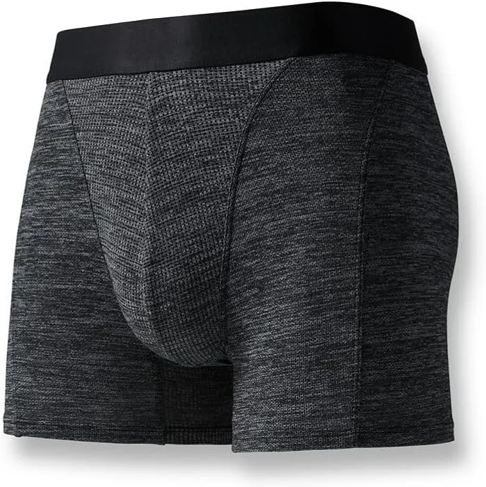 Fabletics Men's The Blueprint Boxer Brief, Comfortable, Soft, Breathable, Sweat Wicking, Anti-Chafe, Micro Mesh Jersey