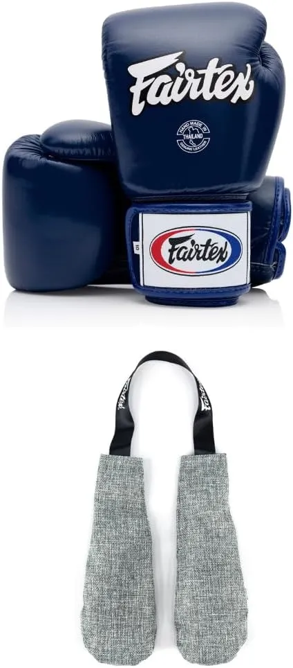 Fairtex BGV1 Boxing Gloves with Deodorizer Inserts | Shock Absorbent Gloves   Odor & Moisture Absorber for Boxing, MMA, Muay Thai | Perfect Bundle for Clean & Durable Gear