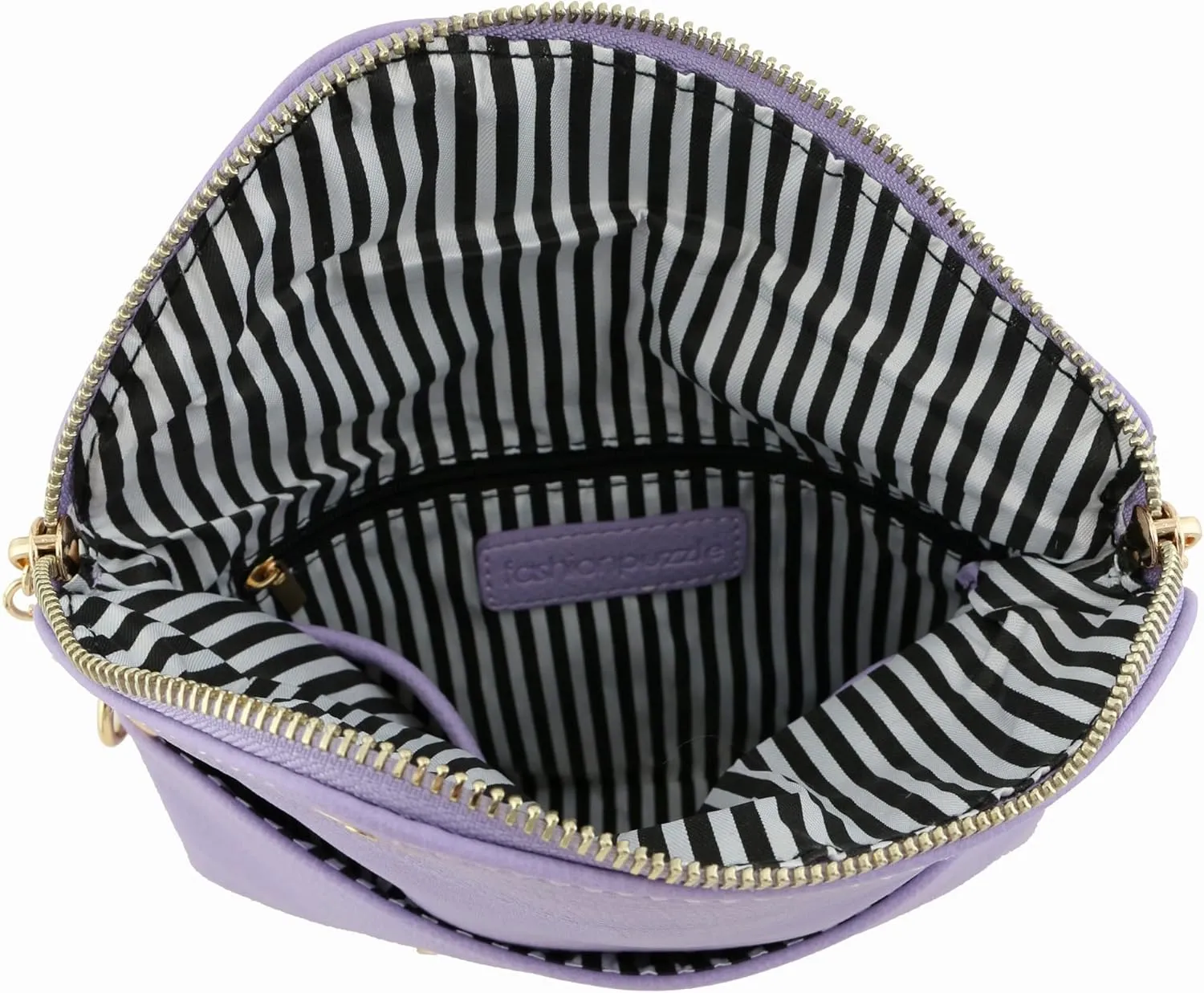 FashionPuzzle Envelope Wristlet Clutch Crossbody Bag with Chain Strap