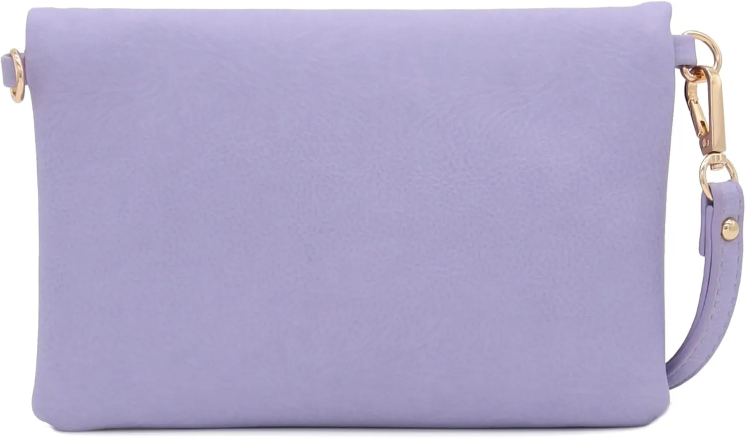 FashionPuzzle Envelope Wristlet Clutch Crossbody Bag with Chain Strap