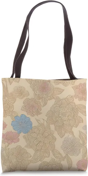 Floral Boho Foliage Flower Flora Nature Vegetation Flowery Tote Bag