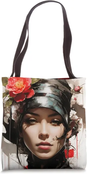 Floral Femme Fatale Tote Bag