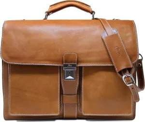 Floto Parma Edition Italian Leather Calfskin Briefcase