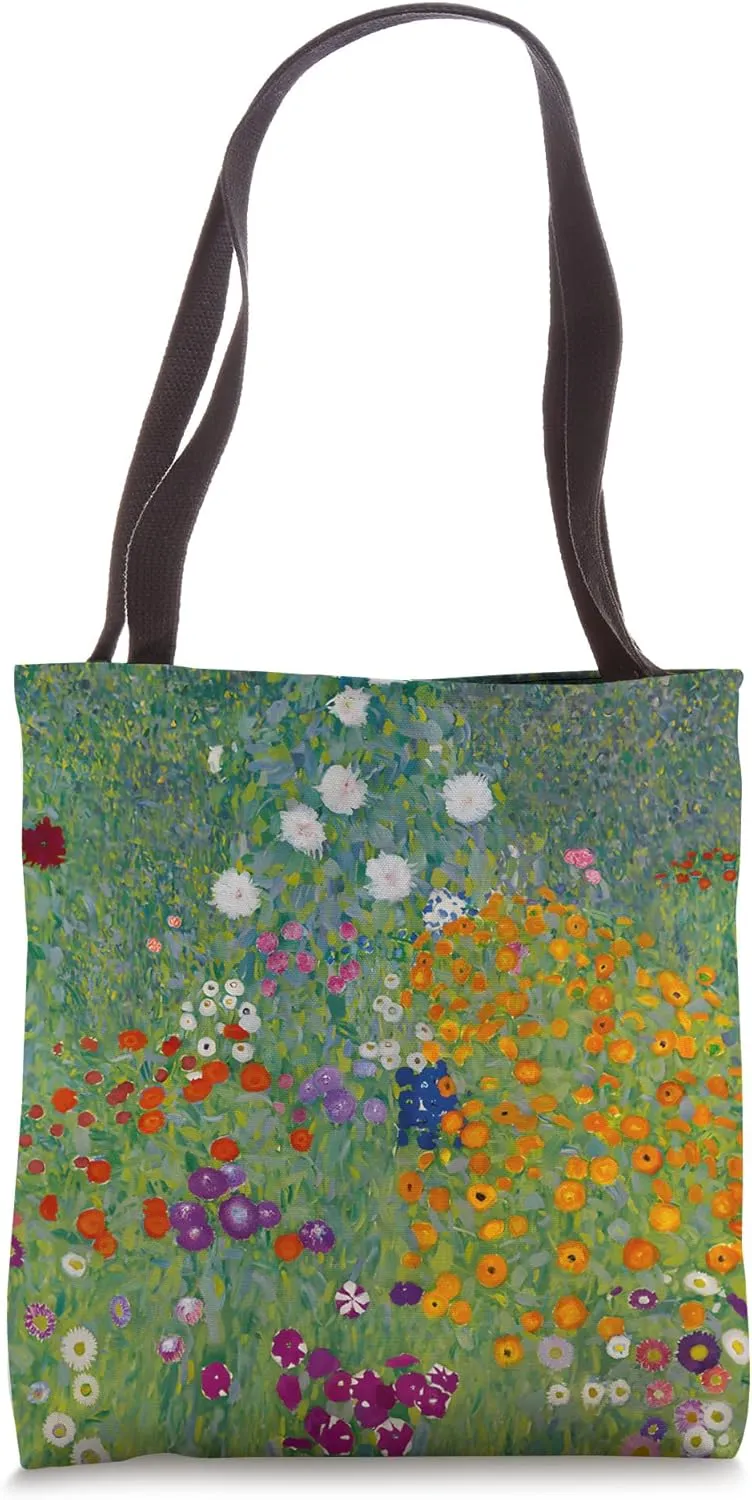Flower Garden (Blumengarten) by Gustav Klimt Tote Bag
