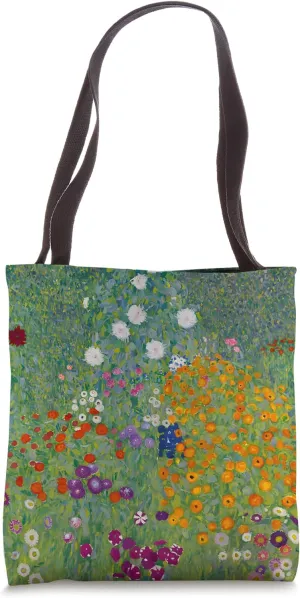 Flower Garden (Blumengarten) by Gustav Klimt Tote Bag