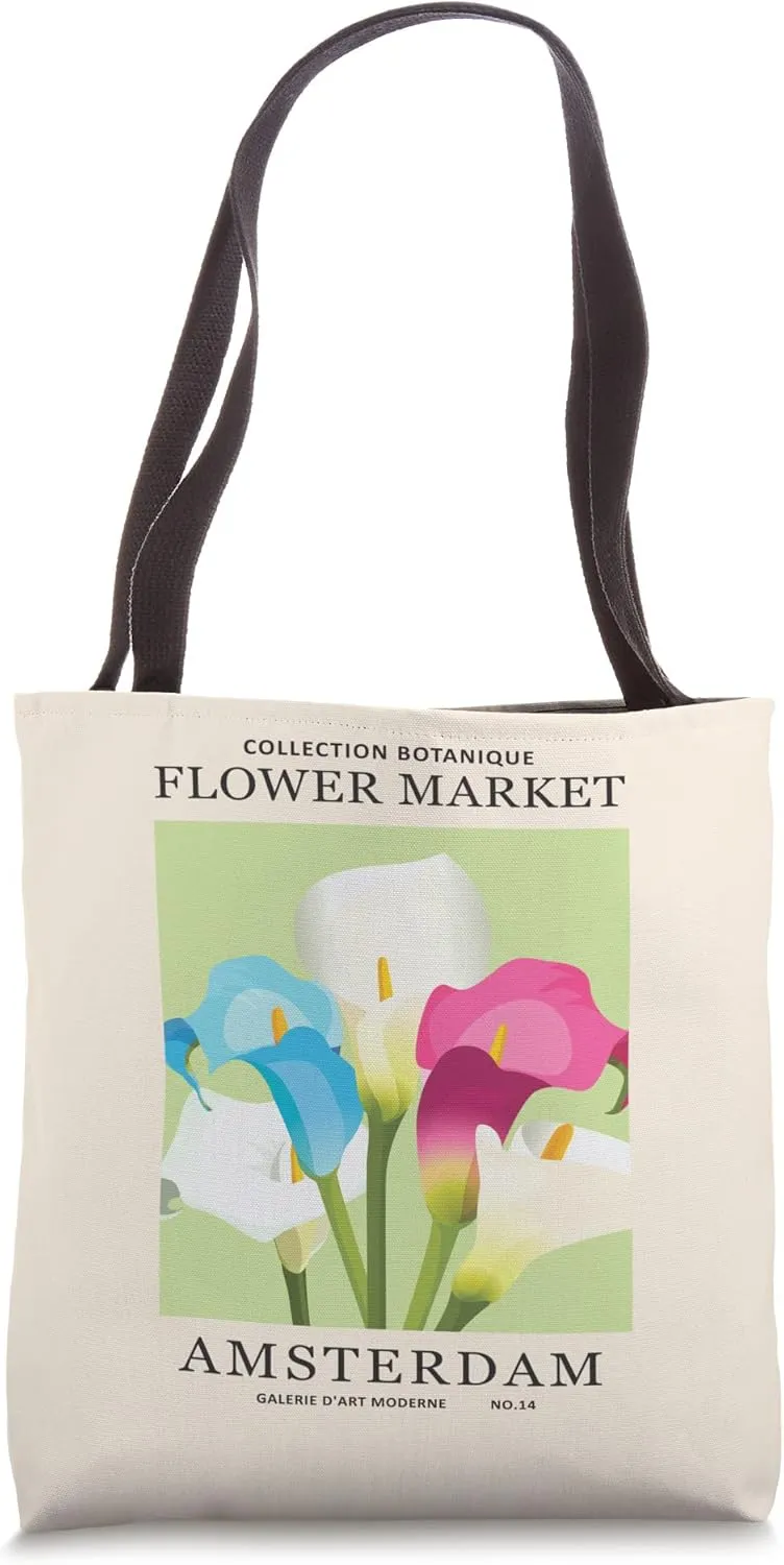 Flower Market Amsterdam Tote Bag