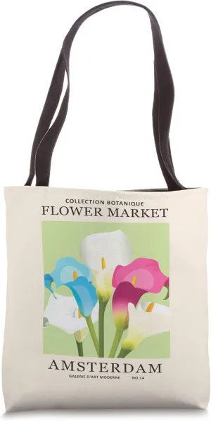 Flower Market Amsterdam Tote Bag