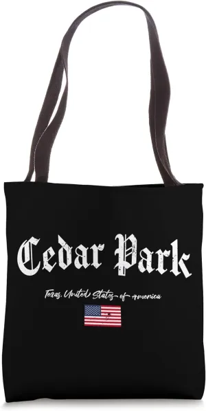 Flower Mound Gothic Design Tote Bag