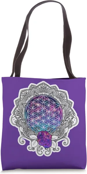 Flower Of Life Tote Bag