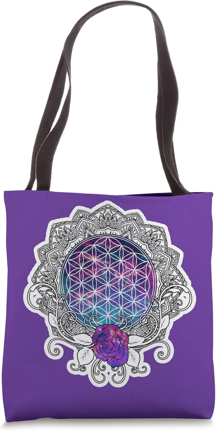 Flower Of Life Tote Bag