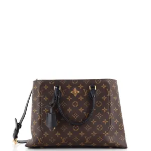 Flower Tote Monogram Canvas