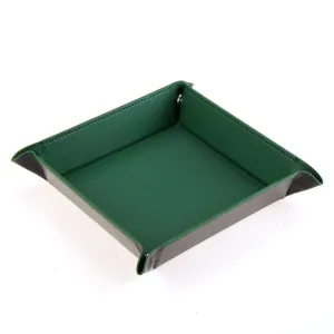 Folding Dice Tray - Green