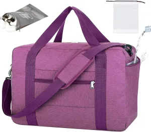 For Spirit Airlines Personal Item Bag 18x14x8 with Wet Pocket Foldable Travel Duffel Bag Underseat Carry on for Men & Women