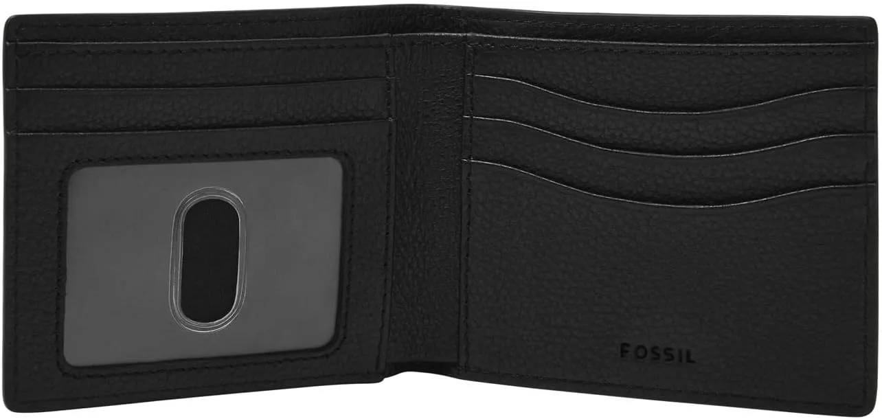 Fossil Men's Anderson Leather Slim Minimalist Bifold Front Pocket Wallet