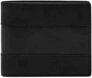 Fossil Men's Leather Bifold with Flip ID Wallet