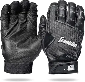 Franklin Sports MLB 2nd Skinz Batting Gloves - Adult & Youth Baseball & Softball - Men's & Kids Teeball & Softball Gloves - Multiple Sizes & Colors Available