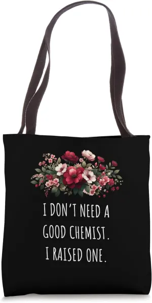 Funny Chemist Mom Design, Mom Of Chemist Tote Bag