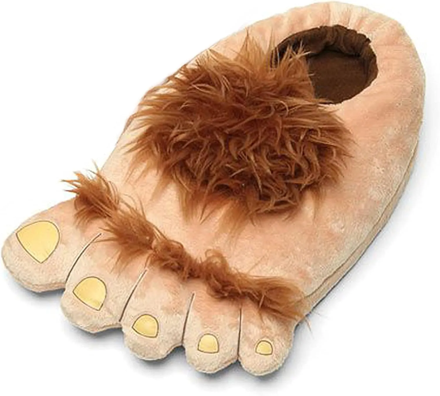Furry Monster Adventure Slippers Comfortable Novelty Warm Winter Hobbit Feet for Adults