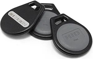 Genuine HID ProxKey III 1346LNSMN Proximity Key Fob for Access Control. Standard 26Bit. 100 Fobs / Genuine HID (100Pack, Genuine HID
