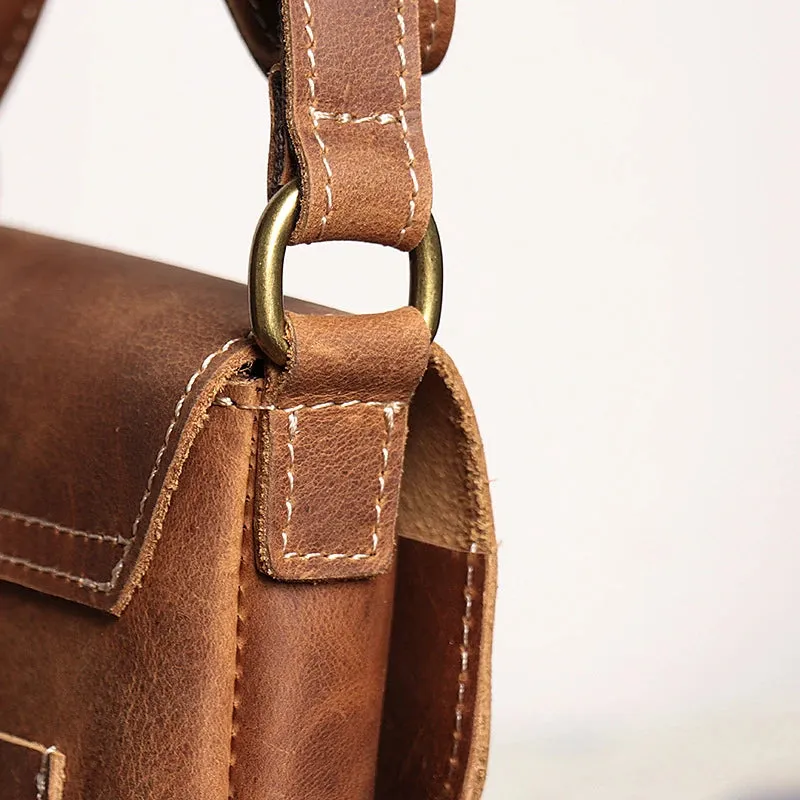 Genuine Leather Mini Shoulder Bag