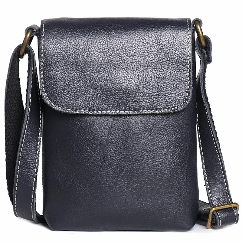 Genuine Leather Mini Shoulder Bag