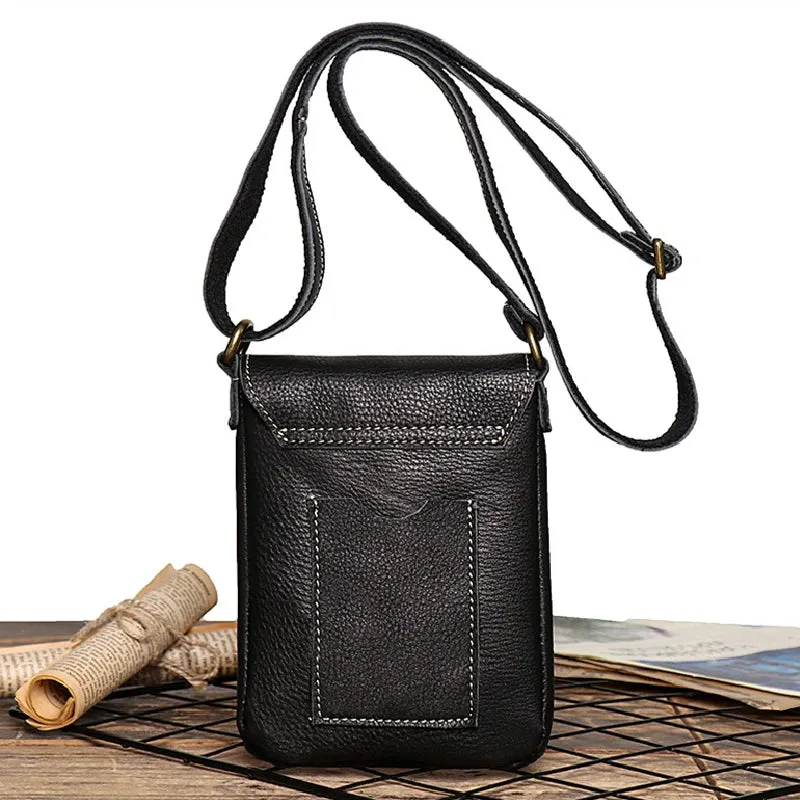 Genuine Leather Mini Shoulder Bag
