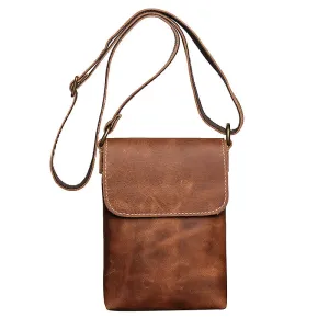 Genuine Leather Mini Shoulder Bag